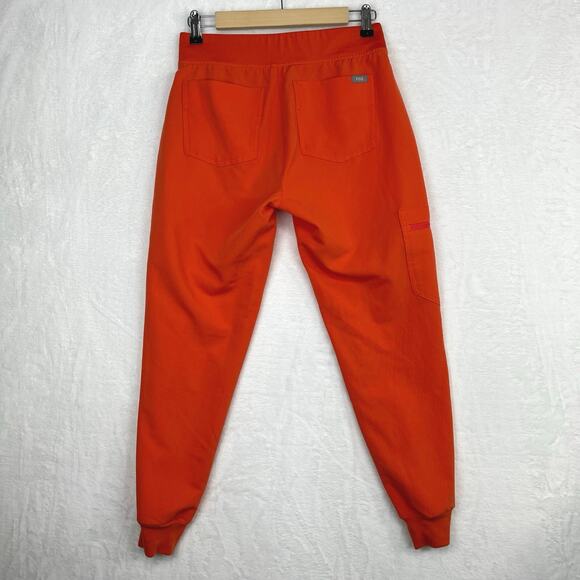 Figs Scrub Set Sunset Orange Womens Zamora Joggers XSP Catarina Top XXS - Picture 3 of 16